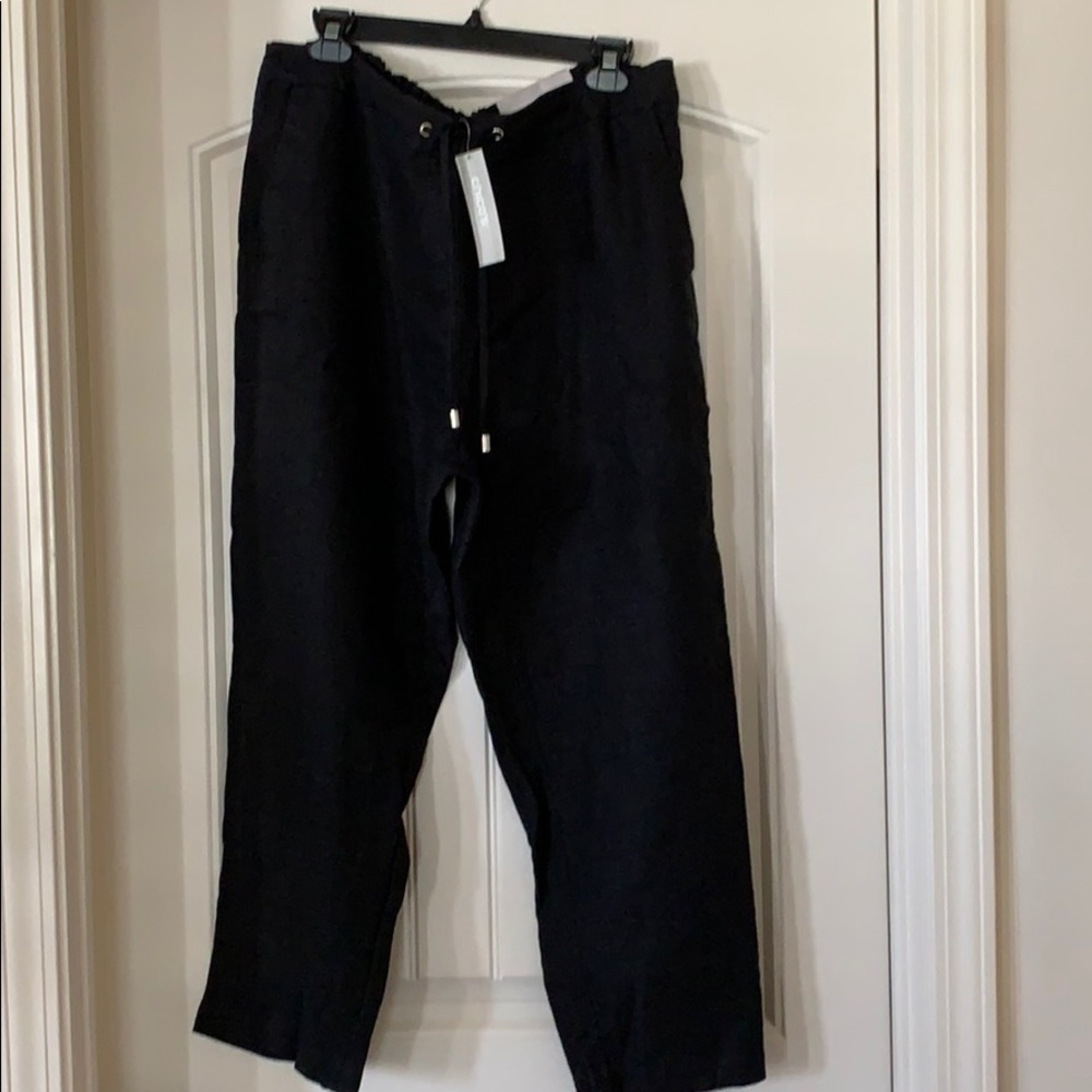 Chicos black ankle pants